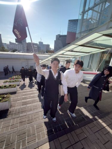 【2学年修学旅行　広島関西コースA隊】